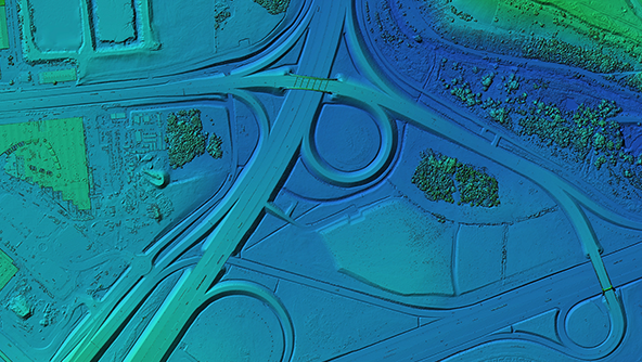 roadway visual data rendering